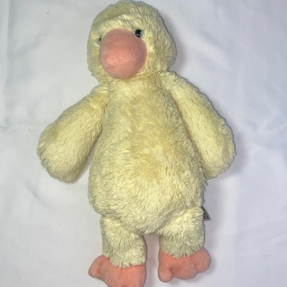 Jellycat Baby Bashful Duckling 5"- 7" Yellow Duck Chick Plush mini RARE